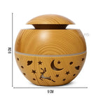 Humidificador y Difusor de Aroma Luna Hueca