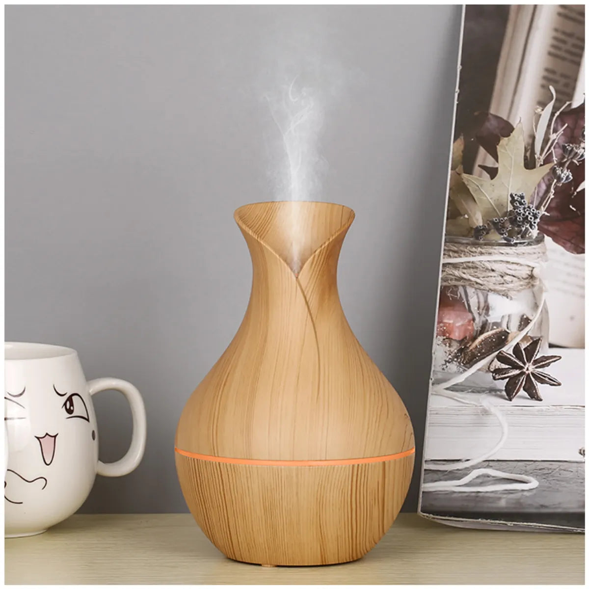Humidificador y Difusor de Aroma Luna y Estrella