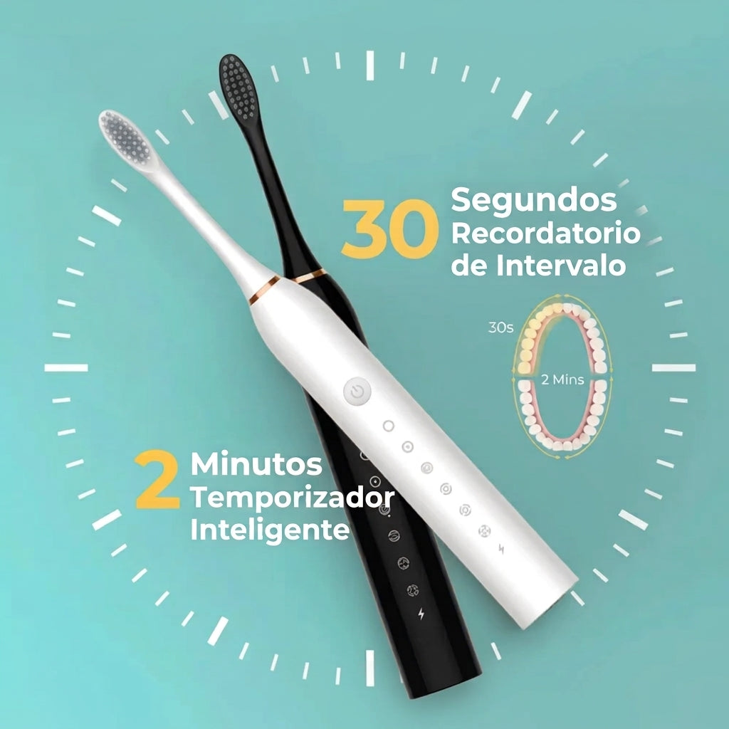Cepillo de Dientes Eléctrico Recargable