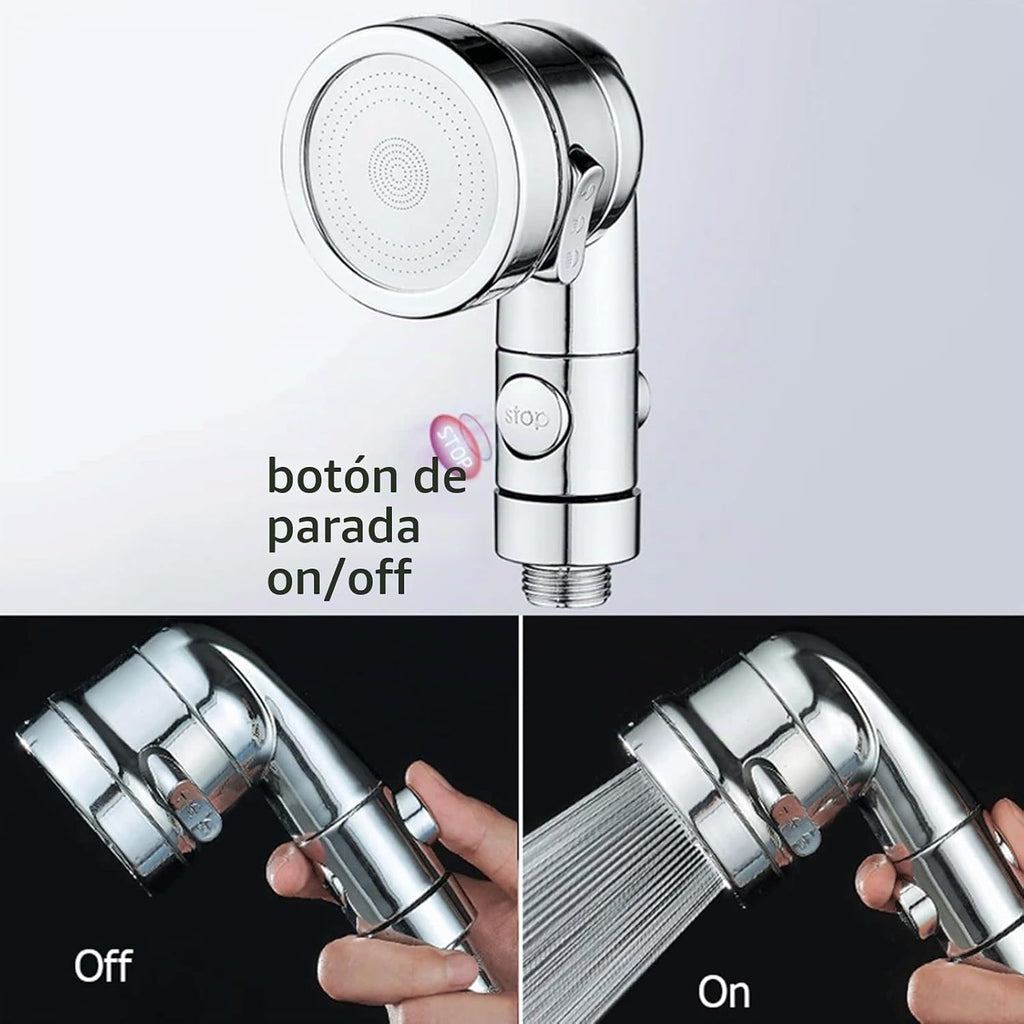 Cabezal de Ducha Versatil para Grifo