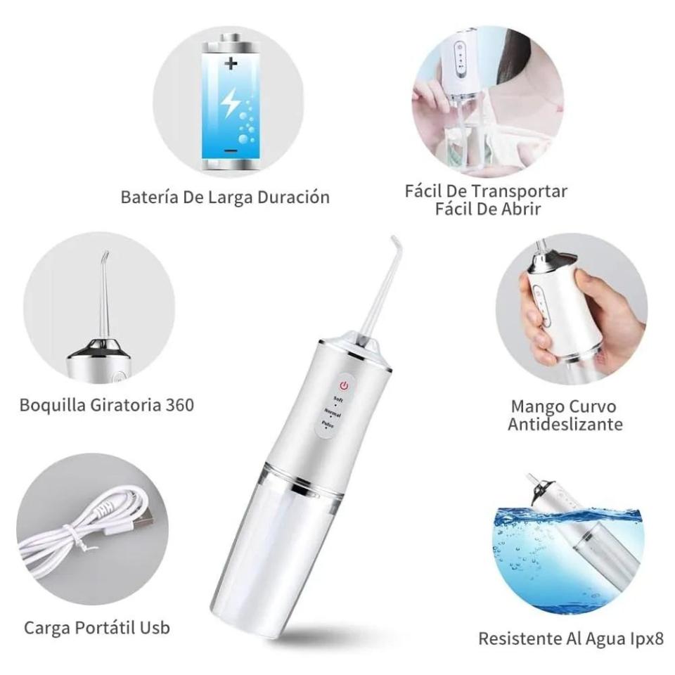 Irrigador Bucal Recargable